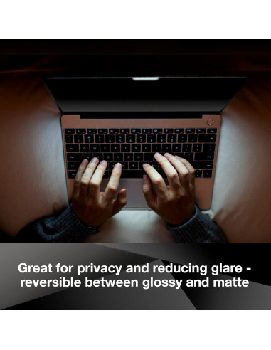 Filtro de Privacidad 3M PF123C3E para Laptop 12.3" Negro