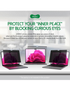 Protector de Pantalla Privada Magnético ANBAC para MacBook Pro 14" 2