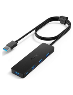 Hub USB 3.0 Aceele AC-T11 con Cable de 1.22m - 4 Puertos
