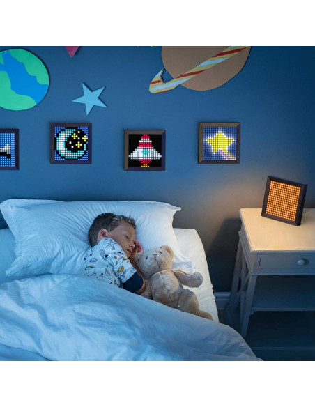 Divoom Pixoo - Marco Digital LED 16x16 para Arte Pixel