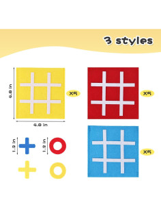 Juego de Mesa Tic Tac Toe LOVESTOWN 30PCS Educativo 2