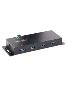 Hub USB Industrial 4 Puertos StarTech 5Gbps ESD Montable
