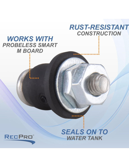 Sensores de tanque de agua RecPro | Paquete de 6 unidades