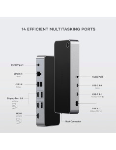 Estación de Acoplamiento Triple 4K Satechi USB-C 100W 2