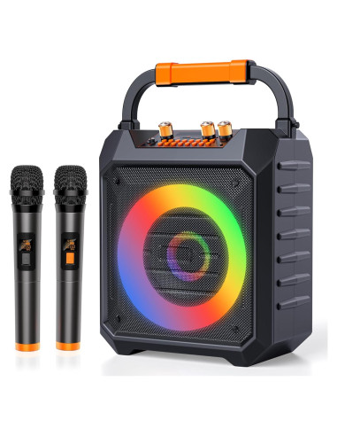 Máquina de Karaoke JUNGLE MONSTER YX-K168-BK 30W Portátil