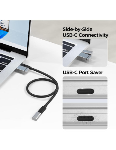 Cable de Extensión USB-C 0.5m Cable Matters 40Gbps 240W
