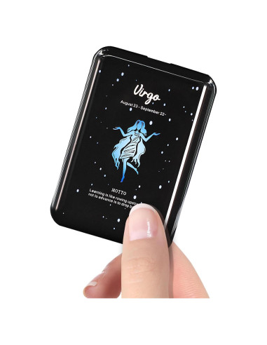 Mini Power Bank 10000mAh TXQX Cargador Rápido USB C Virgo