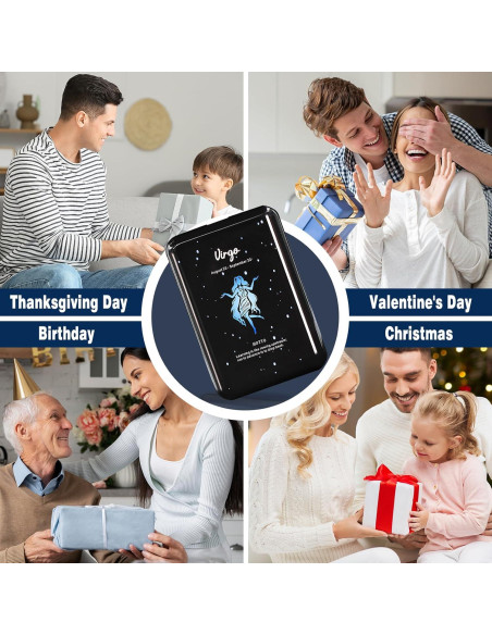 Mini Power Bank 10000mAh TXQX Cargador Rápido USB C Virgo