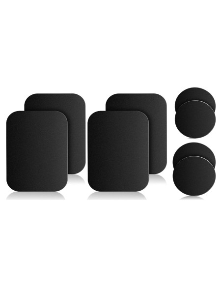 Placas Magnéticas de Metal Universal DealChase - 8 Piezas