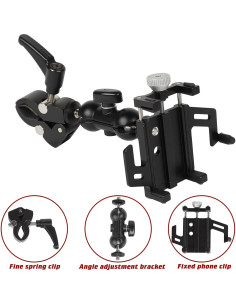 Soporte Universal para Teléfono Hoolcar Ajustable Antivibración 2