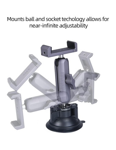 Soporte para Teléfono Celular Universal con Ventosa SPH-01