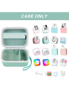 Estuche ANKHOH para Etiquetadora Memoking T02 Verde 2