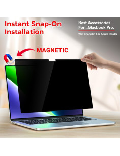 Filtro de Privacidad Magnético LUSA DESIGN para MacBook Air 13.6" 2