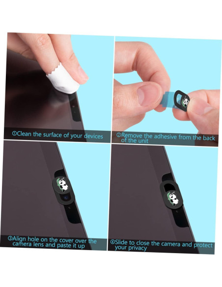 Cubierta de Privacidad Jojofuny para Webcam - Set de 3 Piezas