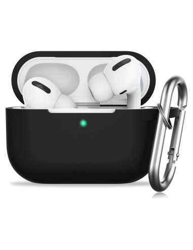 Funda de Silicona Protectora GMUDA para AirPods Pro 1/2 - Negro