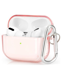 Funda Protectora KOREDA Rosa para AirPods Pro 1 y 2 Gen