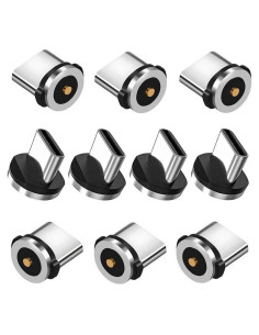 Consejos de Carga Magnética Tipo-C Raosky 10 Piezas