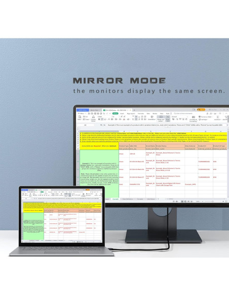 Cable USB-C a HDMI 1.83m 4K MINDORLEN para MacBook y más