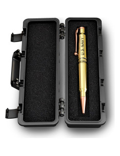 Bolígrafo Giratorio Old Southern Brass - Latón Pulido Azul 2