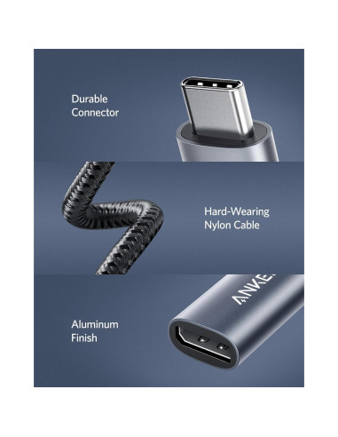 Adaptador USB-C a DisplayPort Anker PowerExpand 4K 60Hz
