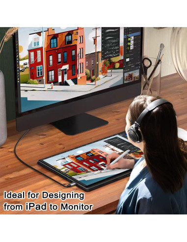 Cable HDMI Ankky 2m USB C a HDMI 4K para iPhone 15/16