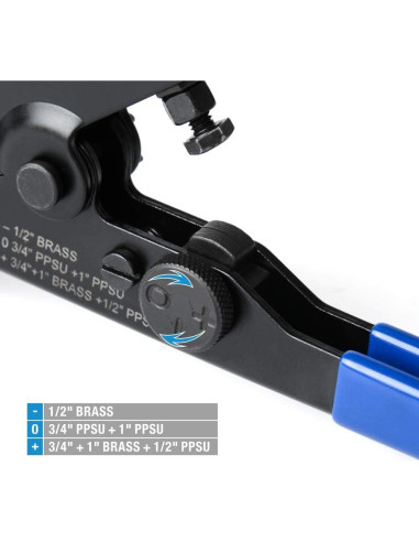 IWISS Herramienta Eliminación Anillos Crimpado PEX 1,27-2,54 cm