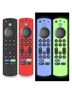 Funda de Silicona QINZAC 4Pack para Control Remoto Fire TV 6.2"