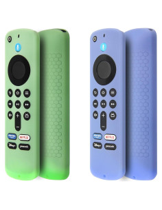Funda de Silicona Antideslizante Pinowu para Control Remoto Fire TV Stick 4K 2024