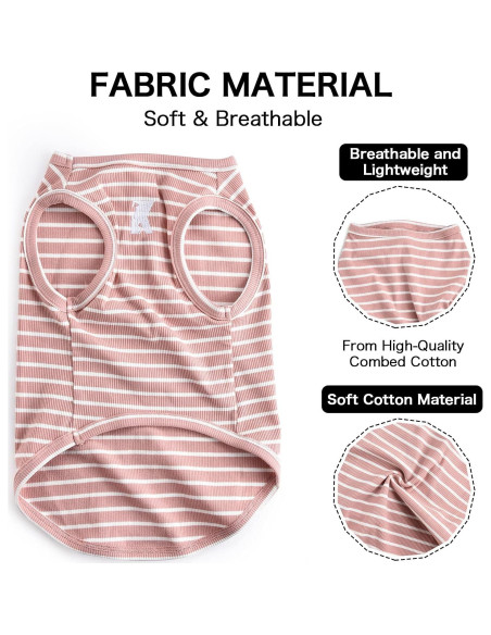 Camisa para Perro Koneseve 3XL Rosa y Verde Transpirable