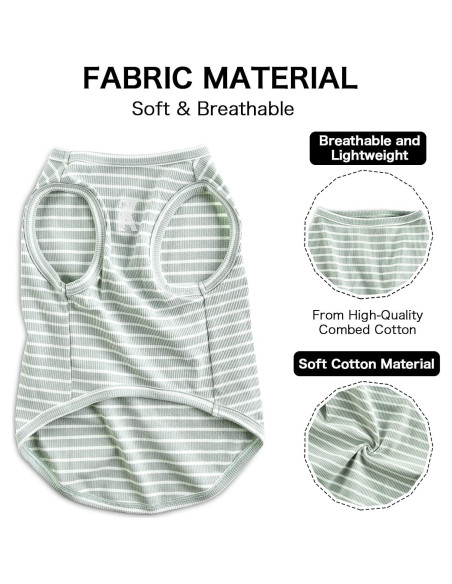 Camisa para Perro Koneseve 3XL Rosa y Verde Transpirable