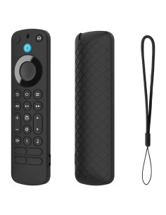 Funda de Silicona para Control Remoto Alexa Pro 2022 - Negro