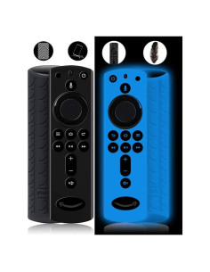 Paquete de 2 Fundas de Silicona MBODM para Control Remoto Fire TV