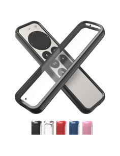 Funda híbrida TotalMount para control remoto Apple TV - Negro
