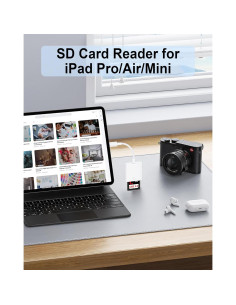 Lector de Tarjetas SD USB-C AILKIN para iPhone 15/16, Alta Velocidad 2