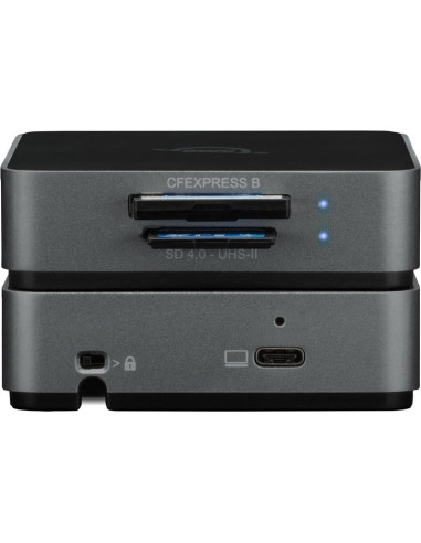Lector de tarjetas OWC Atlas Dual CFexpress y SDXC USB-C
