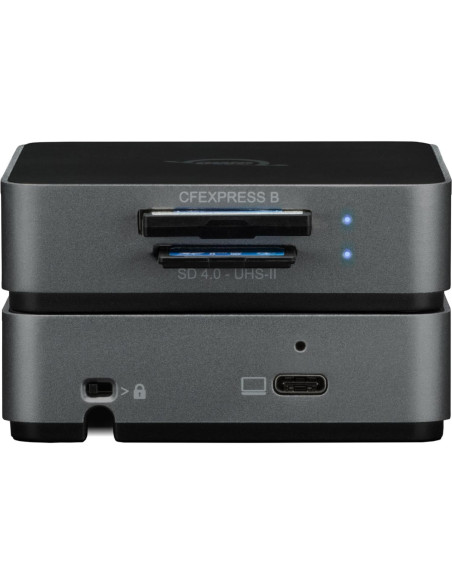 Lector de tarjetas OWC Atlas Dual CFexpress y SDXC USB-C Lector de tarjetas OWC Atlas Dual CFexpress y SDXC USB-C