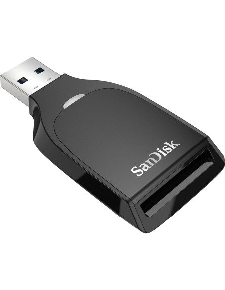 Lector USB-A SanDisk QuickFlow SD UHS-I 250MB/s Negro