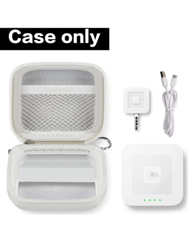 Funda Dura para Lector de Tarjetas Chip COMECASE Blanca