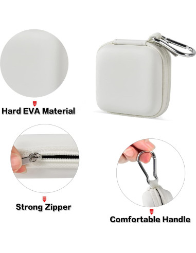 Funda Dura para Lector de Tarjetas Chip COMECASE Blanca