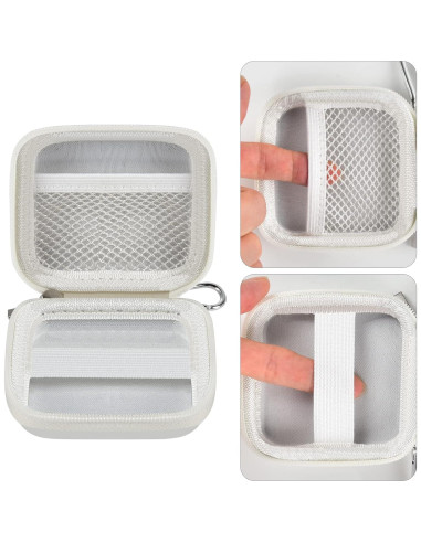 Funda Dura para Lector de Tarjetas Chip COMECASE Blanca