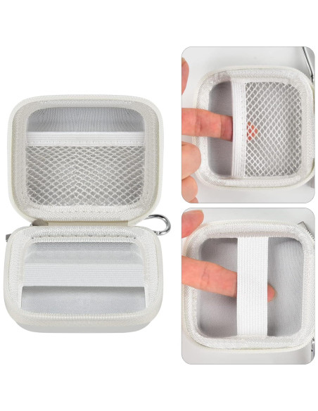 Funda Dura para Lector de Tarjetas Chip COMECASE Blanca