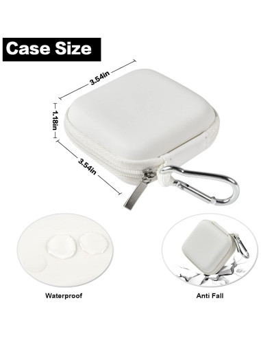 Funda Dura para Lector de Tarjetas Chip COMECASE Blanca