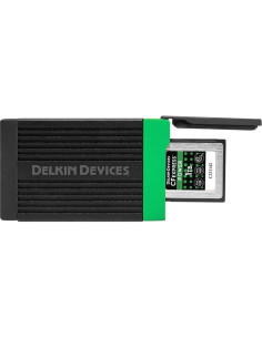 Lector de Tarjetas CFexpress Tipo B Delkin USB 3.2 10Gbps 2