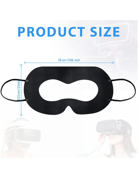 200 Mascarillas Desechables para VR Saysurey - Transpirables y Suaves