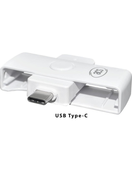 Lector de Tarjetas Inteligentes USB-C Advanced Card Systems ACR39U-NF Lector de Tarjetas Inteligentes USB-C Advanced Card Systems ACR39U-NF