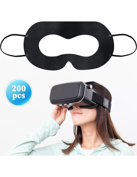 200 Mascarillas Desechables para VR Saysurey - Transpirables y Suaves