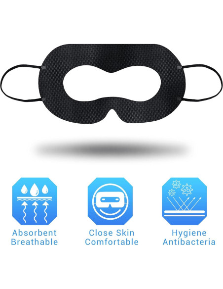 200 Mascarillas Desechables para VR Saysurey - Transpirables y Suaves