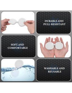 Cubierta Protectora de Lente VR Geekria para Meta Quest 3 - Silicona 2