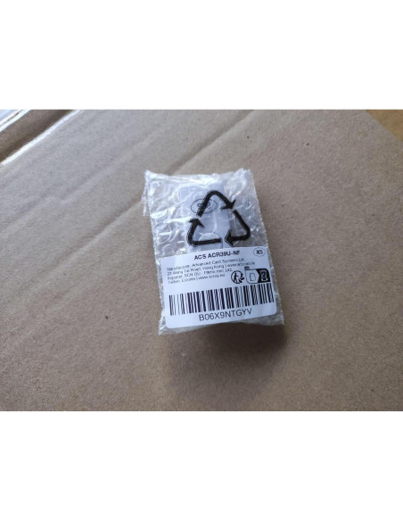 Lector de Tarjetas Inteligentes USB-C Advanced Card Systems ACR39U-NF Lector de Tarjetas Inteligentes USB-C Advanced Card Systems ACR39U-NF