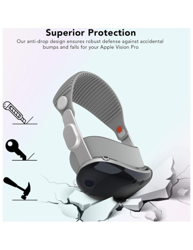 Funda Protectora TPU Transparente para Apple Vision Pro 2024